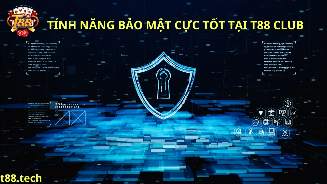 Tính năng bảo mật T88 cực tốt