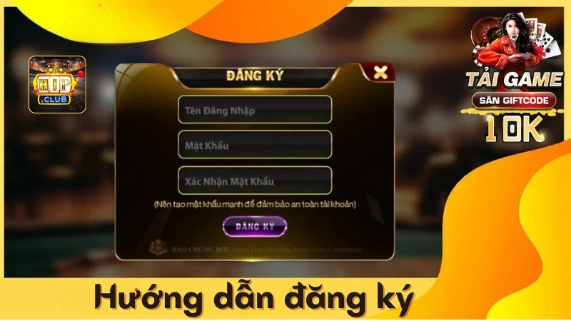 Hướng dẫn đăng ký HipClub hiệu quả